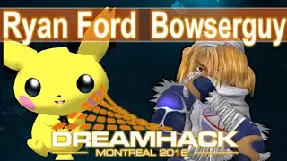 Ryan Ford (Pichu, Doc) vs Bowserguy (Sheik) - Pools - DreamHack Montreal