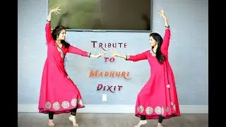 💃 Tribute to Madhuri Dixit 💃 | Ft. Dallas Dancers | Sudha & Shruthi