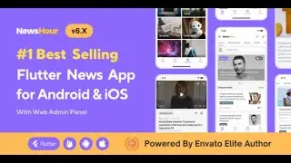 How To Build a Professional Android & iOS News App with News Hour Script + Admin Panel