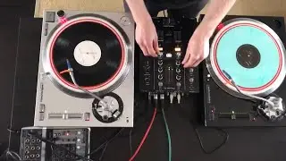 Techno and House vinyl mix - rare Eiffel 65 record (copyright cut)