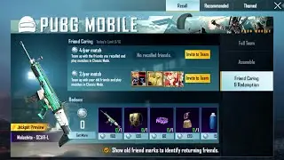 PUBG Mobile New Recall Event Explained Get SCAR-L Backpack & Outfit Free