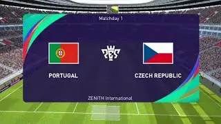 Portugal VS Czech Republic || PES 21 || ROYAL GAMERZ BD