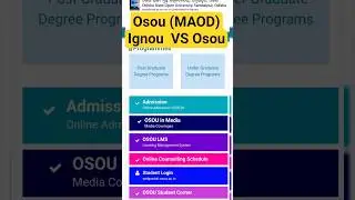 odia Pg OSOU re (MAOD)  last date-31 online apply | master in odia #pg #osou
