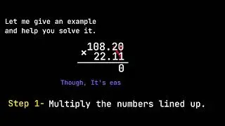 How to multiply decimals (Easy!) || LMS Math
