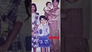 Actor Silambarasan with brother & sister childhood Old pictures #shorts