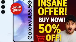 🔥 Samsung Galaxy A55 5G Deal of the Day! | Limited Stock &ndash; Buy Now Before It's Gone! 🚀📱