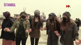Zalimlere karşı duran binlerce Kawa, bugün Newroz meydanlarında idi. Newroz pîroz be!