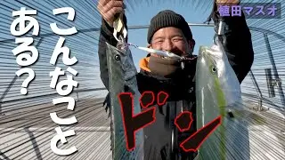 【タイラバ・ジギング】二刀流で良型マダイやブリ、大型サワラと空前絶後の大連チャン!!