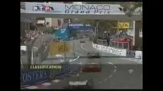 F1 2001 Раунд 7, Монако, Городская трасса - Старт и 4 круга