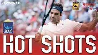 Hot Shot: Federer's Delicate Half Volley At Montreal 2017