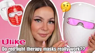 RED LIGHT THERAPY AT HOME! Ulike Reglow LED Mask Review!