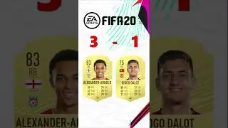 Alexander Arnold Vs Diogo Dalot Evolution in FIFA 😍🔥 #shorts