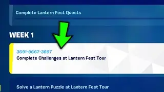 Complete Challenges at Lantern Fest Tour