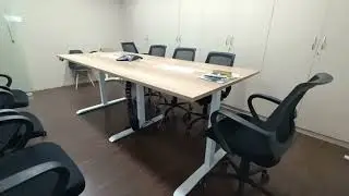 Height Adjustable Conference Table