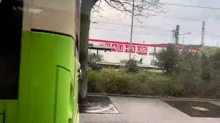 Sonderzug am Bahnhof Wuppertal-Oberbarmen