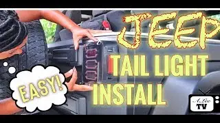 How to install Jeep tail lights | A. Lee TV