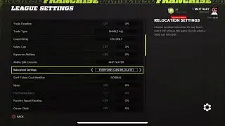 How To Relocate Right Away With Any Team In Madden 22 Franchise