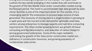 Global Data center   construction   Market