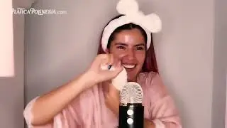 Musas! ASMR MI RUTINA DE NOCHE CONTESTANDO A HATERS LESSLIE POLINESIA MUSAS LOS POLINESIOS