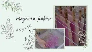 Making recycled paper at home! | NevermindLisa