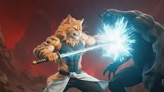 AI Маркиз - Операция по спасению #ai #cat #anime #memes