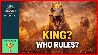 Who Is the King of This Land? | Ultimate Dinosaur Battle in JWE3