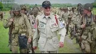97-year-old man training to jump again at Normandy