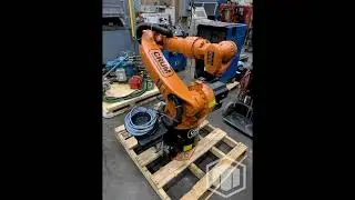 USED KUKA 6-AXIS ROBOTIC WELDING SYSTEM MODEL KR-16 W/KR C2 CONTROLLER, Stk# 10870, Year: 2009