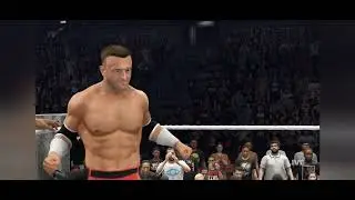 WWE 2K25 Nick Aldis and The Rock vs The Powerhouse.