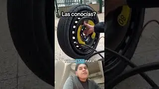 Conoc&iacute;as estas nuevas llantas de refacci&oacute;n? #carros #llantas #automobile
