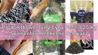 Produktbewertung Lyra Pet&reg; | 25 kg Sonnenblumenkerne Schwarz | Vogelfutter f&uuml;r das Ganze Jahr | Prem