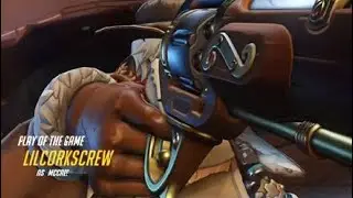 McCree Quad Kill | Watchpoint High Noon