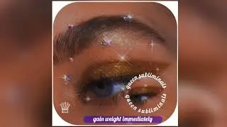 ⭒✧✦❃☽ gain weight immediately subliminal ☾❃✦✧⭒
