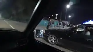 BMW 540i E34 286hp 4.4 vs Mercedes BENZ w124 e55 AMG 356HP WOLF
