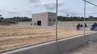 OBRA DA ARENA ESPORTIVA DO MUTIR&Atilde;O EST&Aacute; EM RITMO ACELERADO