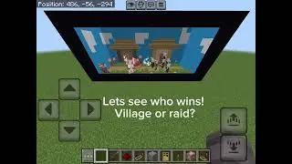 Cool movie command block build in MC!