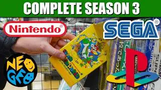 6+ Hours of JAPAN RETRO GAME HUNTING | @4amLaundry Season 3 #retrogaming #japan