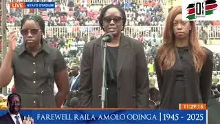 🔥Raila Odinga's Daughter Rossy Emotionally Eulogises BABA