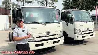 Hino 300 Tải 5 Tấn Th&ugrave;ng D&agrave;i 5,7m. Nhận Xe Chỉ Với 180tr #hino #xetai #vantai #video 