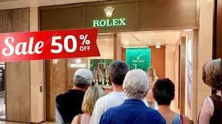 Rolex gold watches are going all the way up 