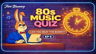 Jive Bunny | Can You Beat The Bunny? 🐰 | 80s Music Quiz (10 Questions) | Episode 5