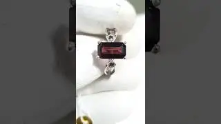 Pure Ruby & Sapphire Sparkle &ndash; Gold & Diamond Masterpiece