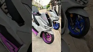 HONDA PCX 160 2025 TONE PINK BLUE #automobile #pcx2025 #pcx160 #shorts #shortvideo #trending