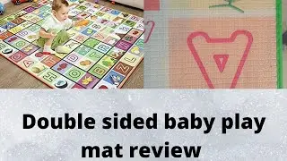 Double sided waterproof baby carpet play mat review || malayalam review || extra large 6.5x 6 feet