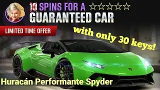CSR Racing 2 Hurac&aacute;n Performante Spyder 20x DROP RATE