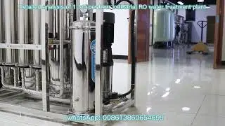 Detailed analysis of 1 ton per hour industrial RO water treatment plant