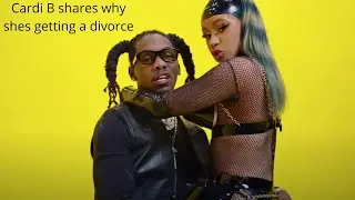 Cardi B tells the reason for divorcing Offset via IG Live
