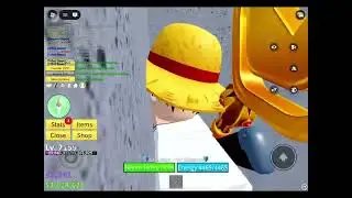 Walking across the floating turtle island in blox fruits with death counter and more￼