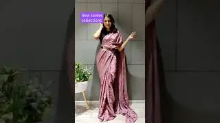 new sarees #one minute sarees#trending #shorts #sarees