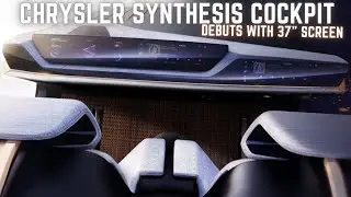 Chrysler Synthesis Cockpit Debuts Infotainment Screen For Next-Gen EVs